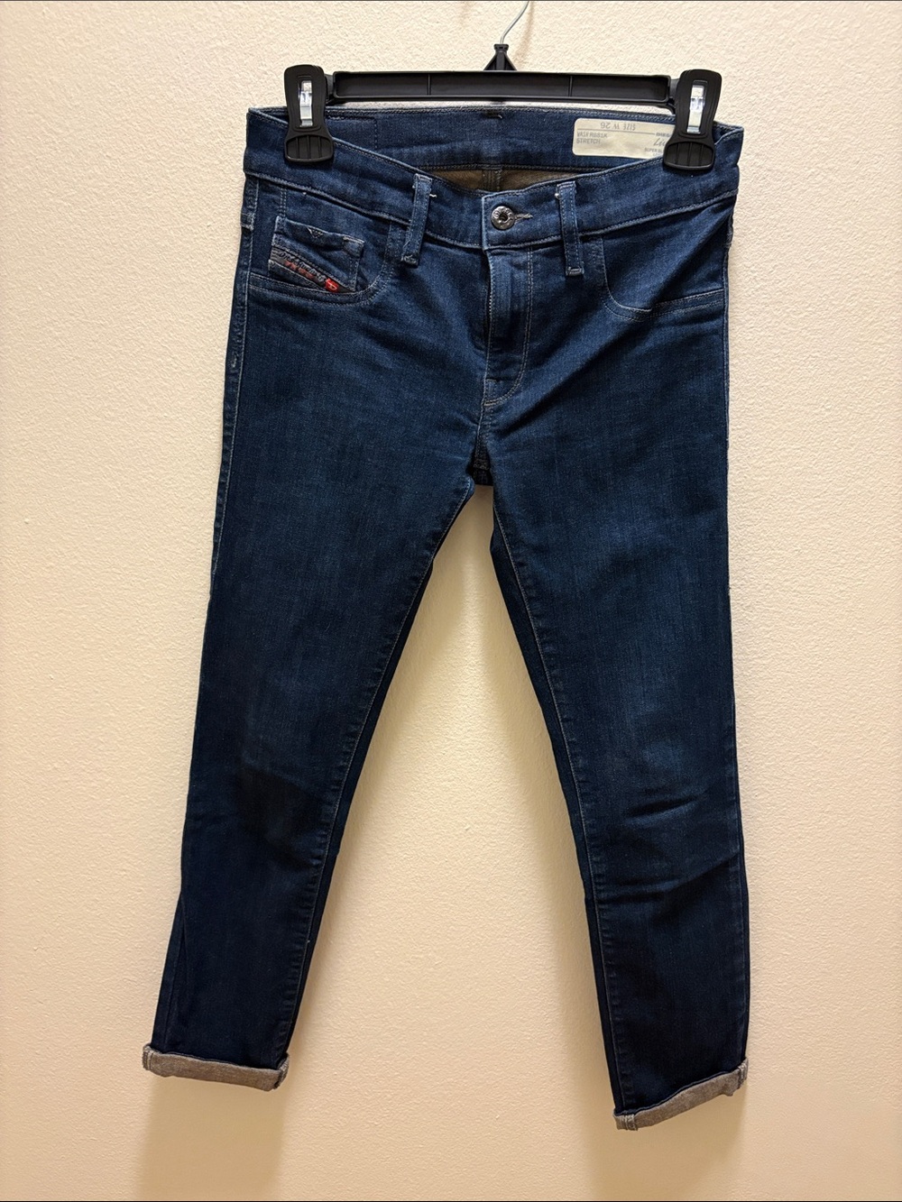 Diesel dark wash jeggings